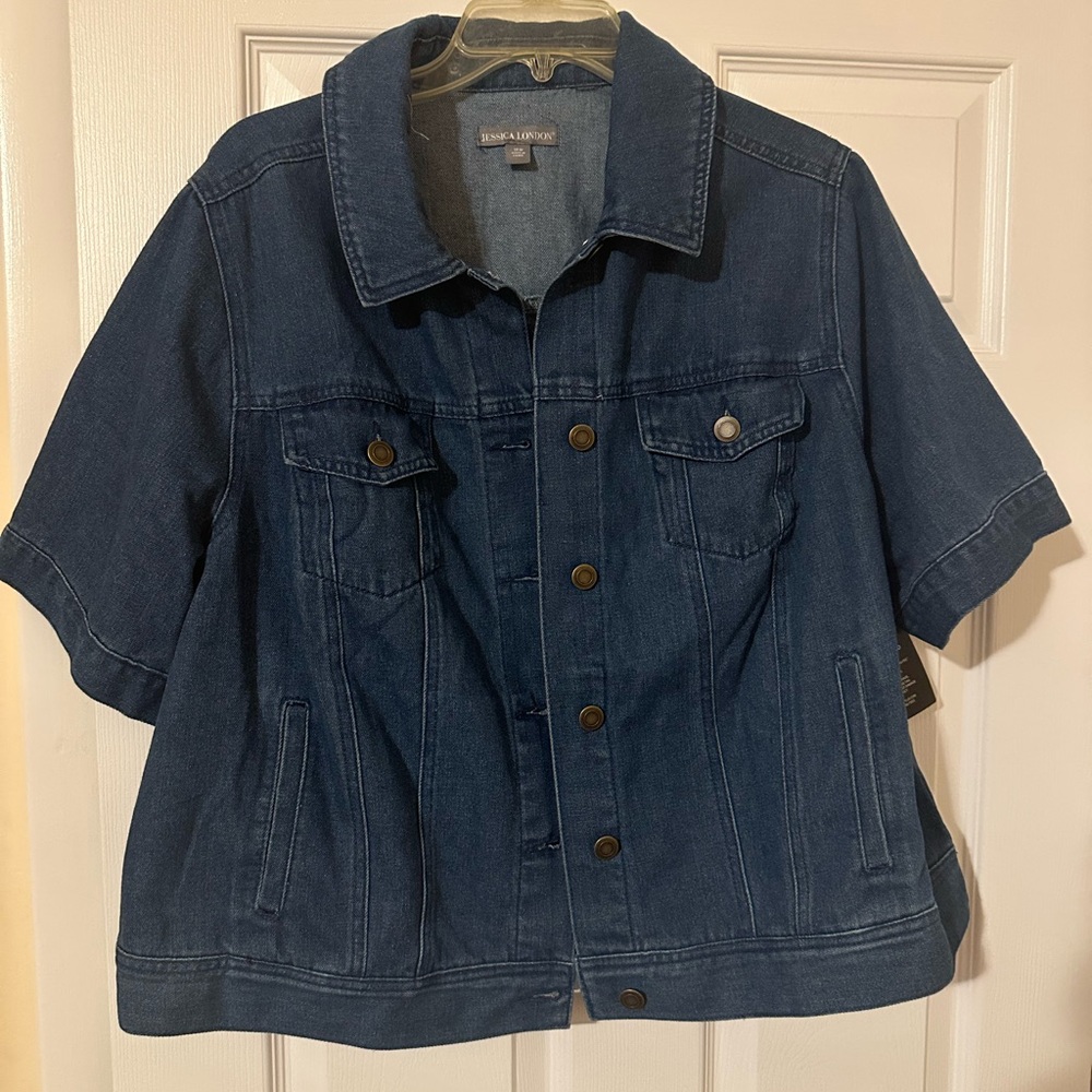 Jessica London Indigo Jean Jacket